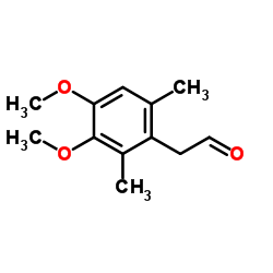 2-(3,4-Dimethoxy-2,6-dimethylphenyl)acetaldehyde结构式