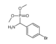 (4-bromophenyl)-dimethoxyphosphorylmethanamine结构式