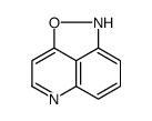 1H-Isoxazolo[5,4,3-de]quinoline(9CI)结构式