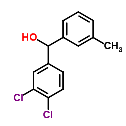 3,4-DICHLORO-3'-METHYLBENZHYDROL Structure