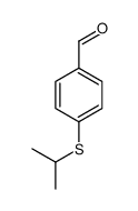 Benzaldehyde, 4-[(1-methylethyl)thio]-结构式