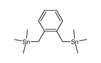 α,alpha'.-bis(trimethylstannyl)-o-xylene Structure