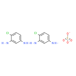 4-chlorobenzene-1,3-diamine sulphate (2:1)结构式