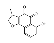 6-hydroxy-3-methyl-2,3-dihydrobenzo[g][1]benzofuran-4,5-dione Structure