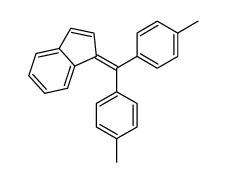 1-[bis(4-methylphenyl)methylidene]indene结构式