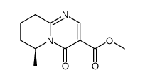 (S)-6-Methyl-4-oxo-6,7,8,9-tetrahydro-4H-pyrido[1,2-a]pyrimidine-3-carboxylic acid methyl ester Structure