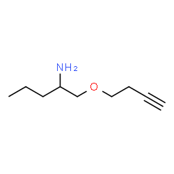 2-Pentanamine,1-(3-butynyloxy)- (9CI) Structure