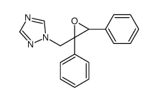 1-[(2,3-diphenyloxiran-2-yl)methyl]-1,2,4-triazole Structure