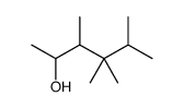 3,4,4,5-tetramethylhexan-2-ol Structure