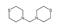 4-(thiomorpholin-4-ylmethyl)thiomorpholine结构式