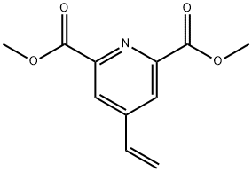4-Vinyl-2,6-dimethyldipicolinate结构式