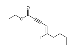 ethyl 5-iodonon-4-en-2-ynoate结构式