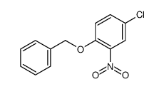 1-(benzyloxy)-4-chloro-2-nitrobenzene结构式