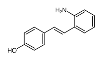 4-[2-(2-aminophenyl)ethenyl]phenol Structure