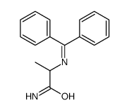 2-(benzhydrylideneamino)propanamide Structure