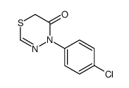 4-(4-chlorophenyl)-1,3,4-thiadiazin-5-one Structure