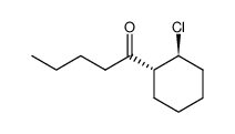 1-((1R,2S)-2-Chloro-cyclohexyl)-pentan-1-one Structure