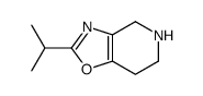 2-propan-2-yl-4,5,6,7-tetrahydro-[1,3]oxazolo[4,5-c]pyridine Structure