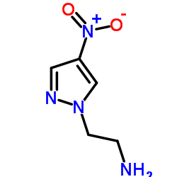 2-(4-NITRO-PYRAZOL-1-YL)-ETHYLAMINE结构式