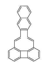 naphtho<2',3':7:8>cyclodeca<1,2,3,4-def>biphenylene Structure