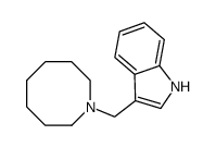 3-(azocan-1-ylmethyl)-1H-indole结构式