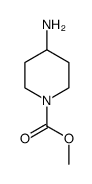 methyl 4-aminopiperidine-1-carboxylate Structure