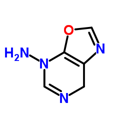 Oxazolo[5,4-d]pyrimidin-7-amine (9CI) Structure