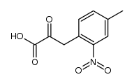 (4-methyl-2-nitro-phenyl)-pyruvic acid Structure