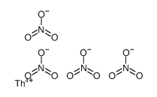 Thorium(4+) tetranitrate Structure