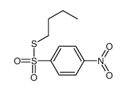 1-butylsulfanylsulfonyl-4-nitrobenzene Structure