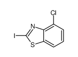 4-chloro-2-iodo-1,3-benzothiazole结构式