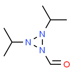 Triaziridinecarboxaldehyde, 2,3-bis(1-methylethyl)-, (1alpha,2alpha,3alpha)- (9CI) Structure