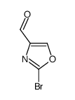 2-BROMOOXAZOLE-4-CARBALDEHYDE structure