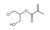 1-chloro-3-hydroxypropan-2-yl methacrylate结构式