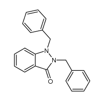 1,2-dibenzylindazolin-3-one结构式