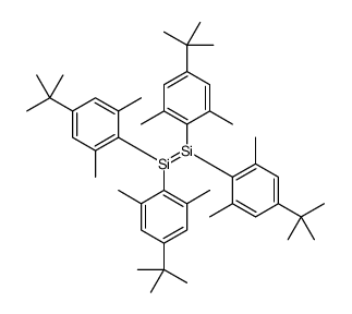 bis(4-tert-butyl-2,6-dimethylphenyl)silylidene-bis(4-tert-butyl-2,6-dimethylphenyl)silane Structure