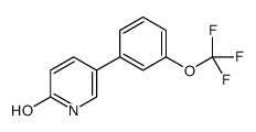 5-[3-(trifluoromethoxy)phenyl]-1H-pyridin-2-one Structure