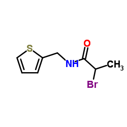 2-Bromo-N-(2-thienylmethyl)propanamide图片