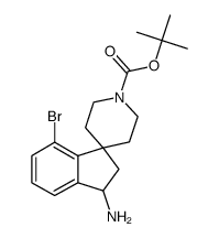 tert-Butyl3-amino-7-bromo-2,3-dihydrospiro[indene-1,4'-piperidine]-1'-carboxylate图片