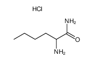 norleucine amide hydrochloride Structure