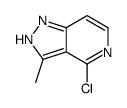 4-chloro-3-methyl-1H-pyrazolo[4,3-c]pyridine结构式