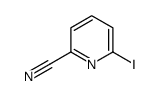 6-Iodo-2-pyridinecarbonitrile结构式