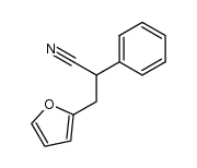 3-furan-2-yl-2-phenyl-propionitrile结构式