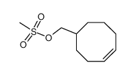 (Z)-cyclooct-4-en-1-ylmethyl methanesulfonate Structure