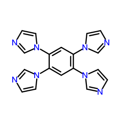 1,2,4,5-四(1H-咪唑-1-基)苯图片