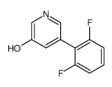 5-(2,6-difluorophenyl)pyridin-3-ol结构式