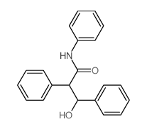 Hydracrylanilide,2,3-diphenyl-, threo- (8CI) Structure