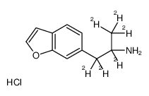 α-甲基-6-苯并呋喃乙胺-d6盐酸盐图片