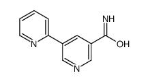 5-pyridin-2-ylpyridine-3-carboxamide Structure