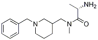 (S)-2-AMino-N-(1-benzyl-piperidin-3-ylMethyl)-N-Methyl-propionaMide结构式